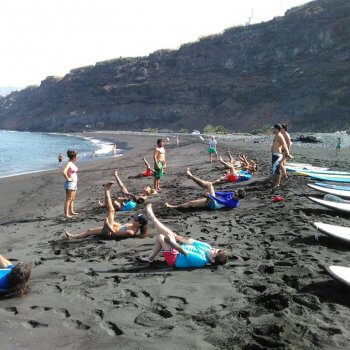 Conexión Autismo Canarias Surf en La Palma