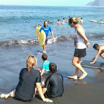 Conexión Autismo Canarias Surf en La Palma
